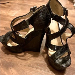 Black Platform Heels